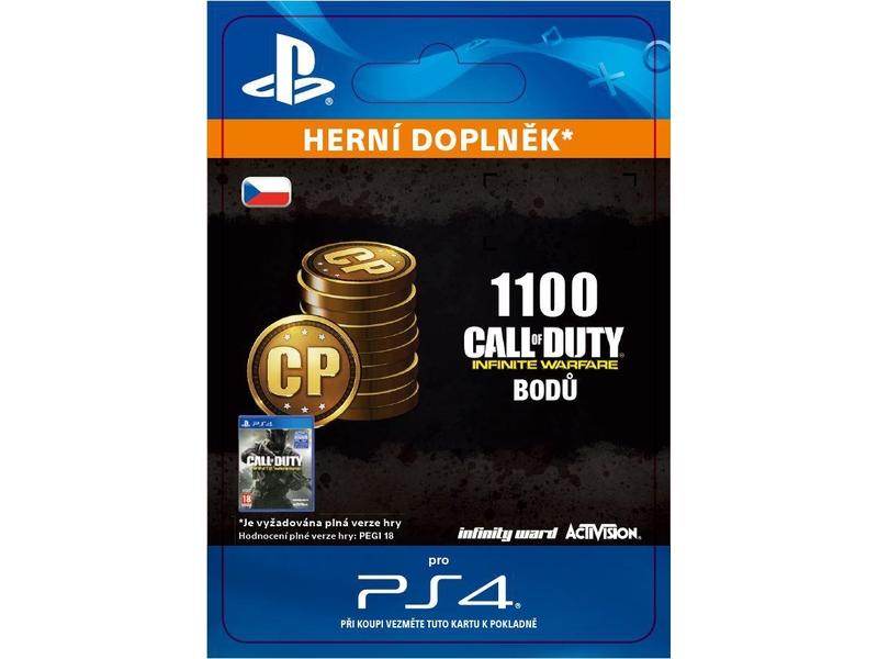 Herní doplněk SONY 1,100 Call of Duty®: Infinite Warfare Points