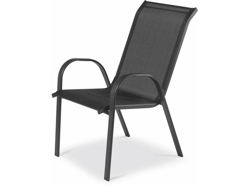 Zahradní židle Fieldmann FDZN 5010, černá (black)