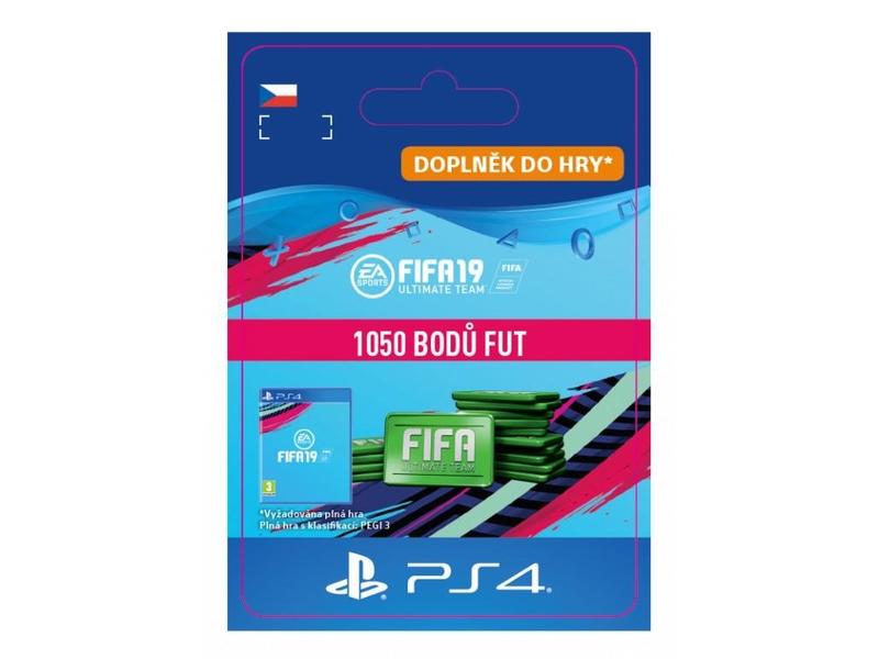 Herní doplněk SONY 1050 FIFA 19 Points Pack - PS4 CZ ESD