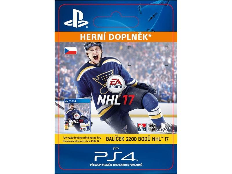 Herní doplněk SONY 2200 NHL Points Pack - PS4 CZ ESD