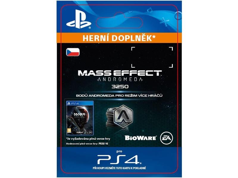 Herní doplněk SONY 3250 Mass Effect: Andromeda Points - PS4 CZ ESD