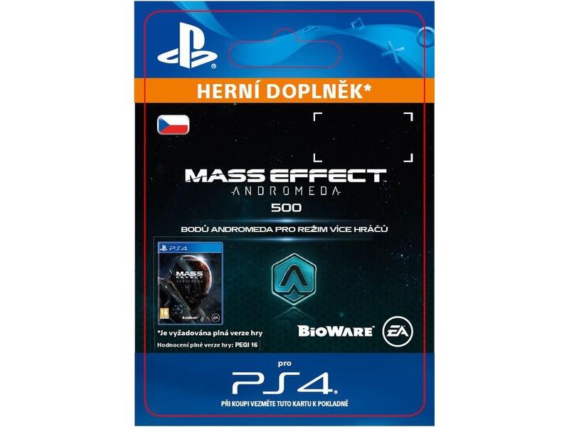 Herní doplněk SONY 500 Mass Effect: Andromeda Points - PS4 CZ ESD