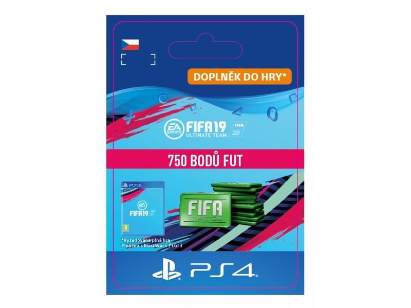 Herní doplněk SONY 750 FIFA 19 Points Pack - PS4 CZ ESD