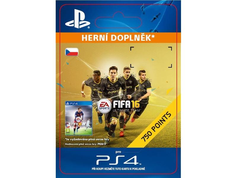 Herní doplněk SONY 750 FIFA Points - PS4 CZ ESD