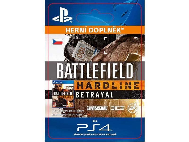 Herní doplněk SONY Battlefield Hardline Betrayal - PS4 CZ ESD