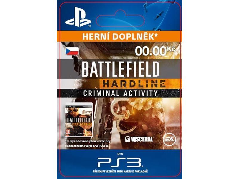 Herní doplněk SONY Battlefield™ Hardline Criminal Activity - PS4 CZ ESD