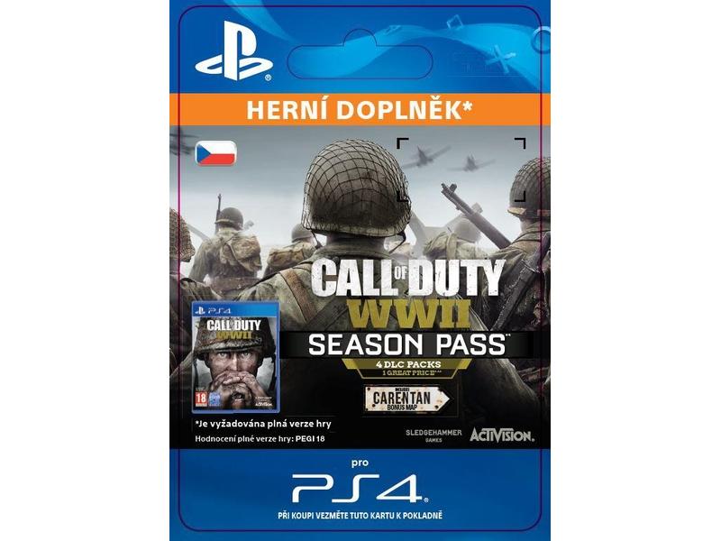 Herní doplněk SONY Call of Duty®: WWII - Season Pass (Av. 03.11.17) - PS4 CZ ESD