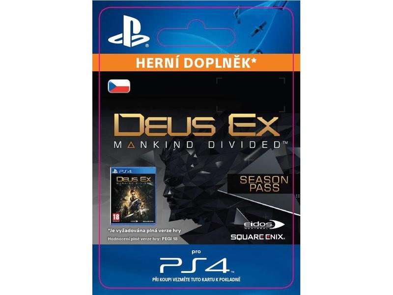 Herní doplněk SONY Deus Ex: Mankind Divided - Season Pass - PS4 CZ ESD