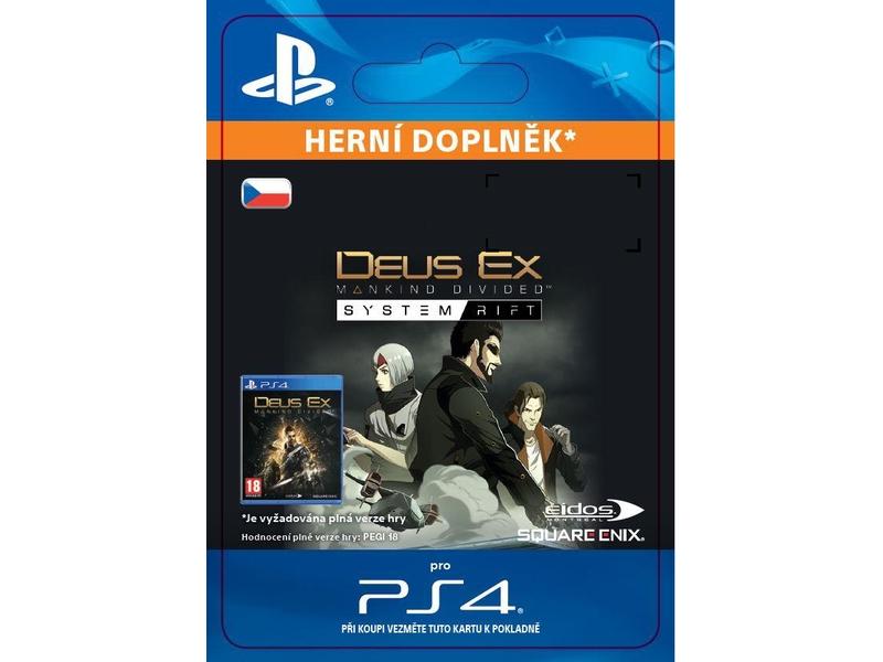 Herní doplněk SONY Deus Ex: Mankind Divided -System Rift - PS4 CZ ESD