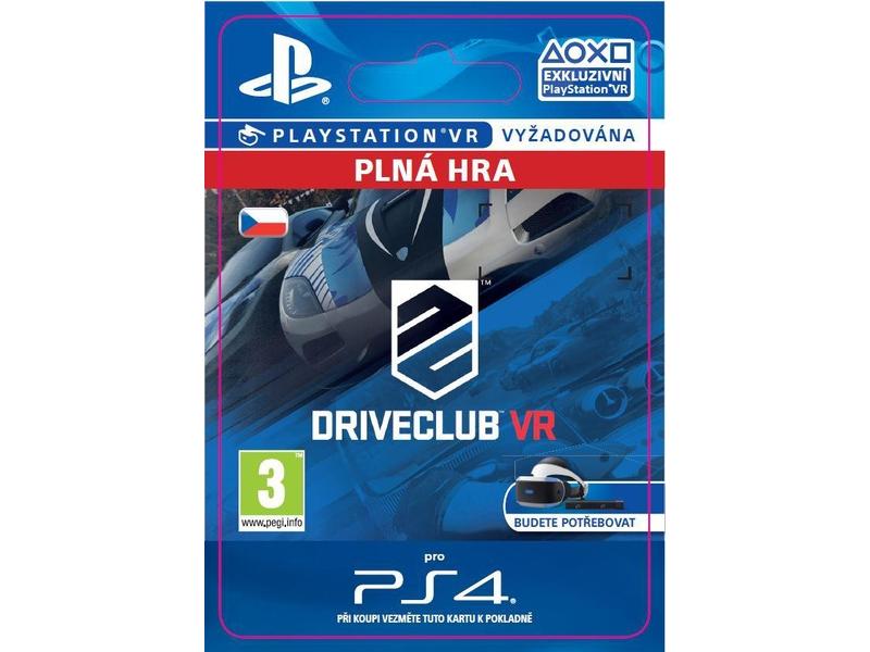 Herní doplněk SONY DRIVECLUB VR - PS4 CZ ESD