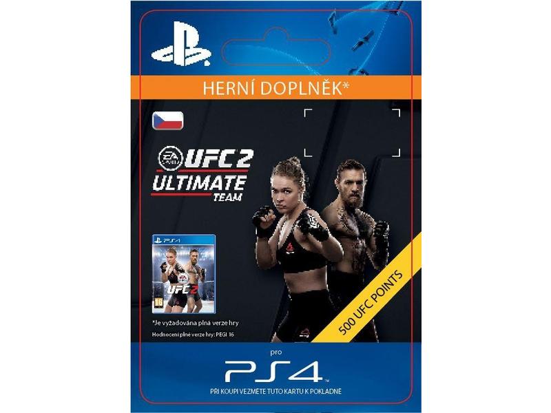 Herní doplněk SONY EA SPORTS UFC® 2 - 500 UFC POINTS - PS4 CZ ESD