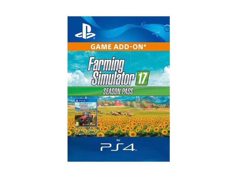 Herní doplněk SONY Farming Simulator 17 - Season Pass - PS4 CZ ESD