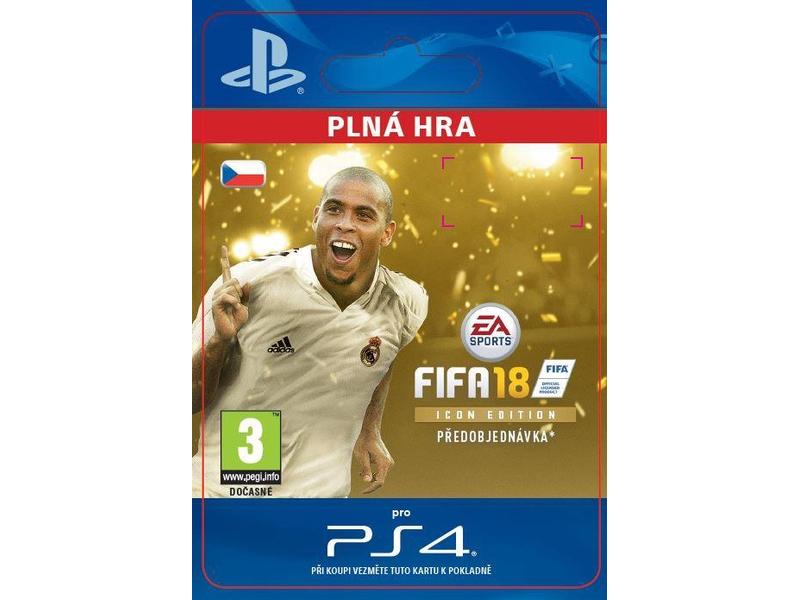 Herní doplněk SONY FIFA 18 ICON Edition - PS4 CZ ESD