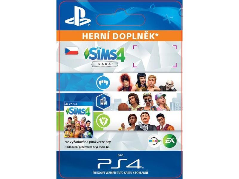 Herní doplněk SONY The Sims™ 4 Bundle - PS4 CZ ESD