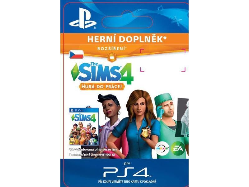 Herní doplněk SONY The Sims™ 4 Get to Work - PS4 CZ ESD