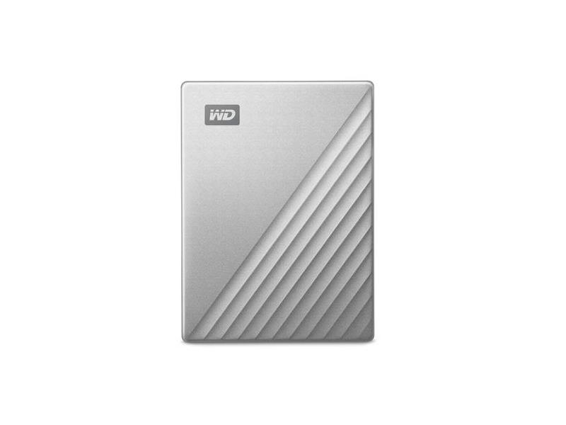 Přenosný pevný disk WD My Passport Ultra 4TB, stříbrný (silver)