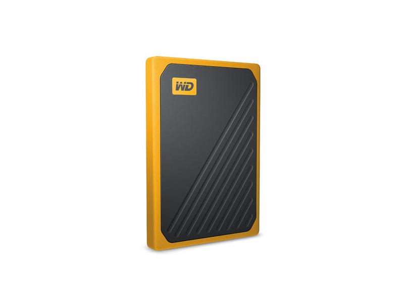 Externí SSD disk WD My Passport GO 500GB, žlutý (yellow)