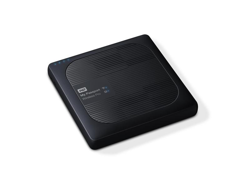 Externí SSD disk WD My Passport Wireless Pro 4TB SD, černý (black)