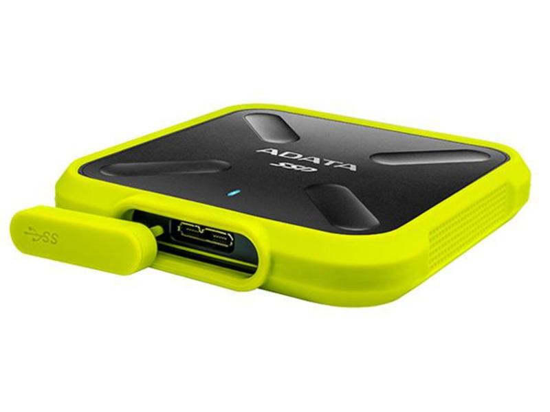 Externí SSD disk ADATA SD700 256GB Y, žlutý (yellow)