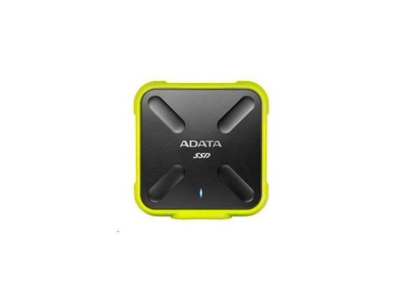 Externí SSD disk ADATA SD700 512GB Y, žlutý (yellow)