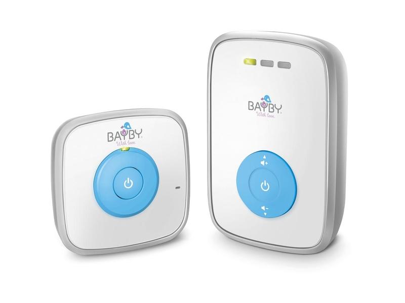Digitální audio chůvička Bayby BBM 7000 Digitalní audio chůvička, bílá/modrá (white/blue)