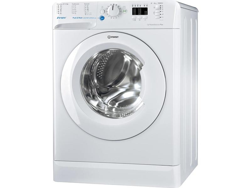 Pračka s předním plněním INDESIT BWSA 61052W EU, bílá (white)