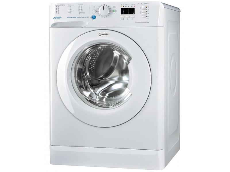 Pračka s předním plněním INDESIT BWSA 71253W EU, bílá (white)