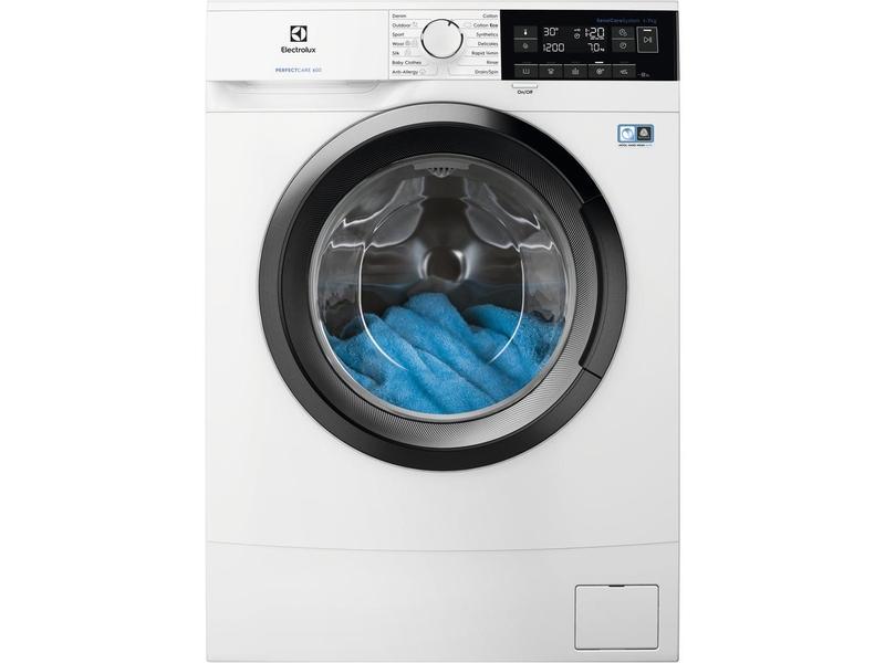 Pračka s předním plněním ELECTROLUX EW6S347S, bílá (white)