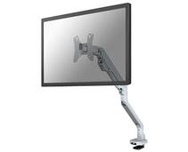 Obrázek k produktu: NewStar Flat stolní držák na PC monitor 10-32'', 2-8 kg, VESA 75x75 nebo 100x100 mm, stříbrný