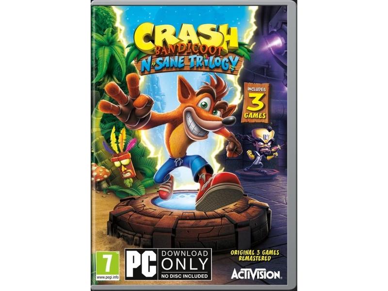 Hra pro PC ACTIVISION Crash Bandicoot N. Sane Trilogy