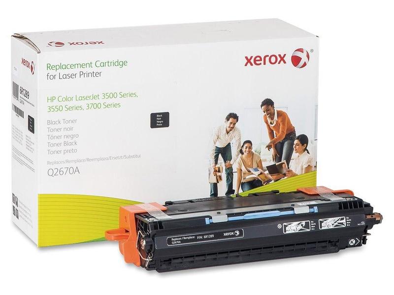Toner XEROX alternativní za HP Q2670A (6.000 str) pro Color Laserjet 3500, 3550, 3700, černý (black)