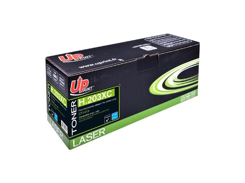 Inkoustová náplň UPRINT kompatibilní s CF541X, CF541X, 2500str., H.203XC,HP Color LJ Pro M254, M280, M281, azurový (cyan)