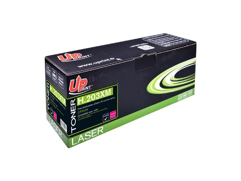 Inkoustová náplň UPRINT kompatibilní s CF543X, CF543X, 2500str.,H.203XM, HP Color LJ Pro M254dw, M280nw, purpurový (magenta)