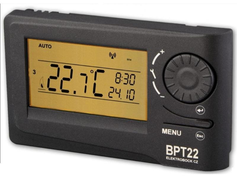 Bezdrátový digitální termostat ELEKTROBOCK BT-22-3-5