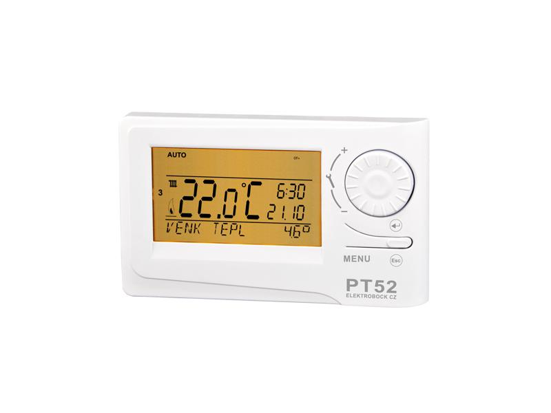 Inteligentní termostat ELEKTROBOCK PT52
