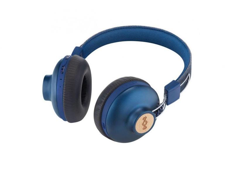 Bezdrátová sluchátka House of Marley Positive Vibration 2, modrá (blue)