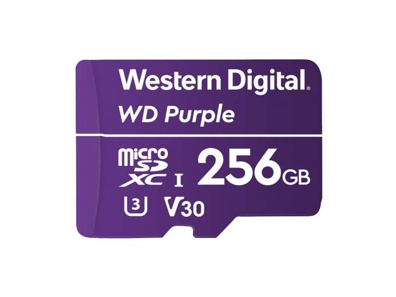 Paměťová karta WD Purple microSDXC 256GB