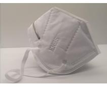 Obrázek k produktu: NoName Respirátor s filtrační třídou KN95 (balení 5ks), bílá (white)