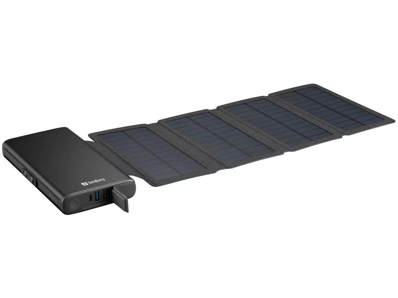 Solární nabíječka SANDBERG Solar 4-Panel Powerbank 25000 mAh