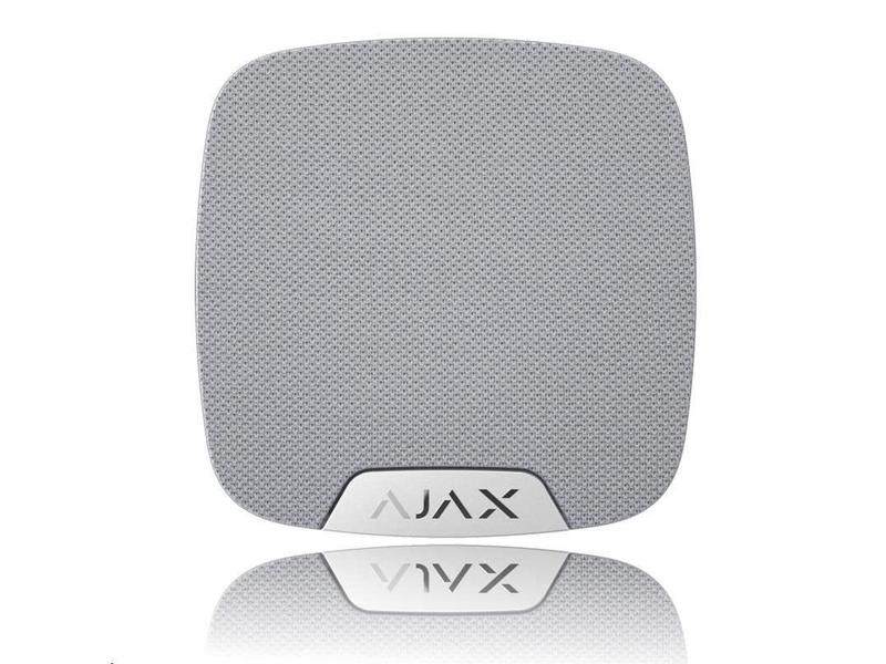 Bezdrátová siréna pro použití v interiéru AJAX HomeSiren (8EU) ASP white, bílý (white)