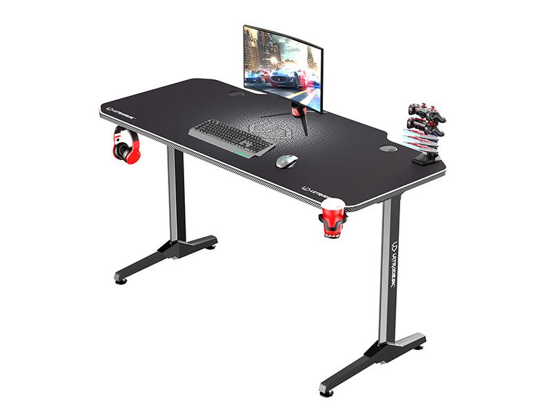 Herní stůl ULTRADESK Frag, bílý (white)