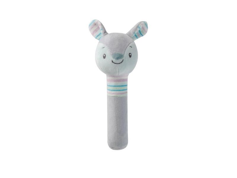 Hračka PETITE&MARS Hračka pískací veverka Boby