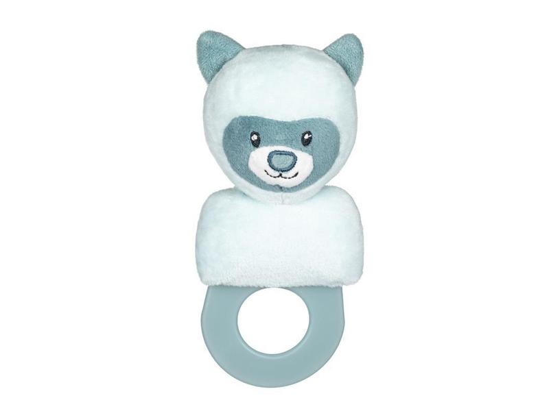 Kousátko PETITE&MARS Kousátko s chrastítkem méďa Mike