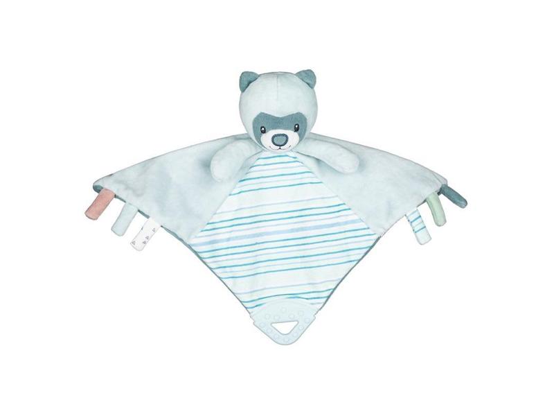 Dečka PETITE&MARS Dečka mazlíček s chrastítkem méďa Mike