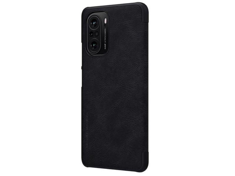 Pouzdro NILLKIN Qin Book Pouzdro pro Xiaomi Poco F3, černé (Black)