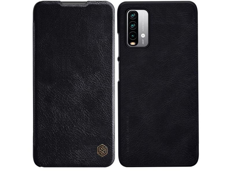 Pouzdro NILLKIN Qin Book Pouzdro pro Xiaomi Redmi 9T, černé (Black)