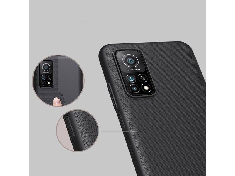 Pouzdro NILLKIN Super Frosted Zadní Kryt pro Xiaomi Mi 10T/10T Pro, černé (Black)