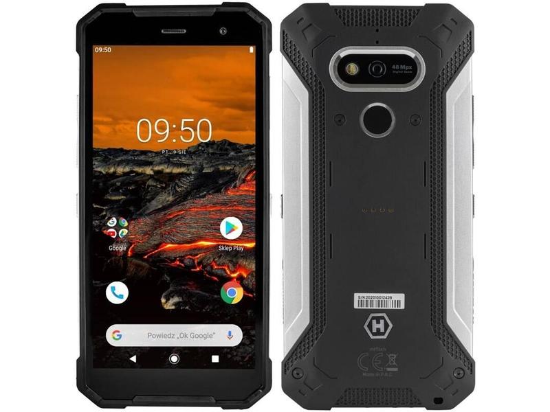 Odolný mobilní telefon MYPHONE Explorer Pro, stříbrný (silver)