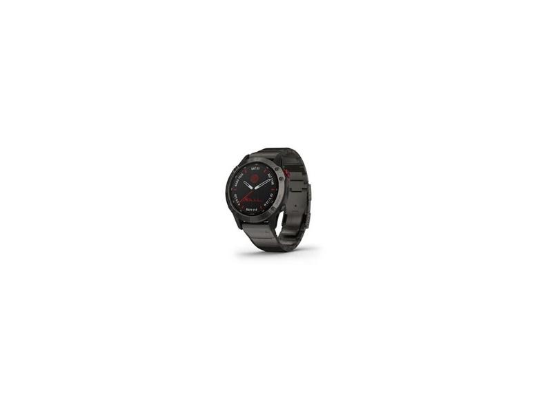 Chytré hodinky GARMIN fenix 6 PRO Solar Titanium GrayDLC/Titanium Band (MAP/Music)
