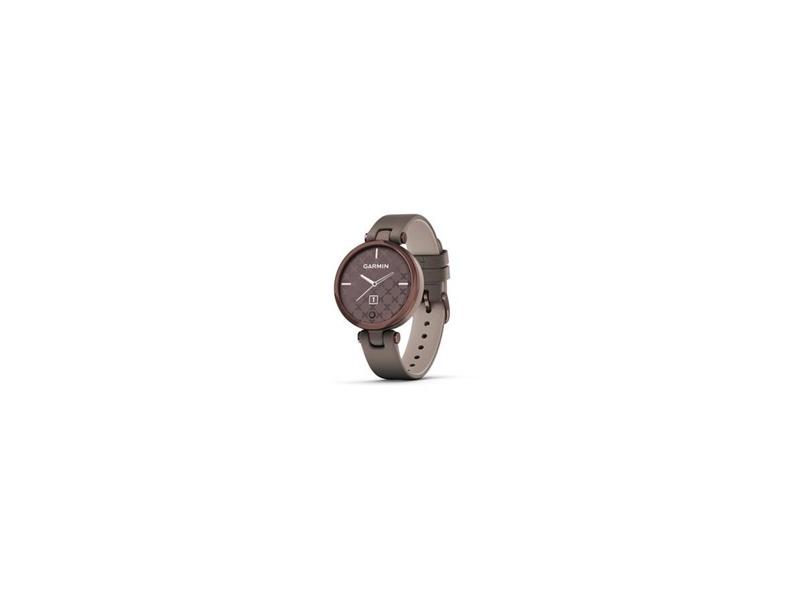 Chytré hodinky GARMIN Lily Classic Dark Bronze/Paloma Leather Band